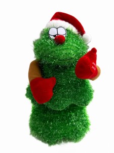 TAŃCZĄCA FIGURKA CHOINKI 30CM